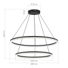 Подвесной светильник ST Luce Эвклидик SL1018.403.02