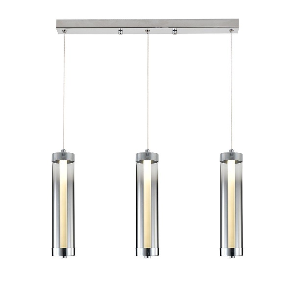 Подвесной светодиодный светильник Indigo Rilucente 11061/3P Chrome V000148L