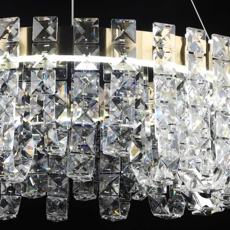 Люстра Reluce 02601-0.4-104W LED COP+CH