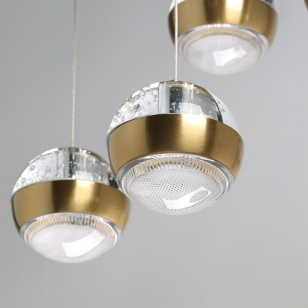 Подвесная светодиодная люстра De Markt Капелия 730010915