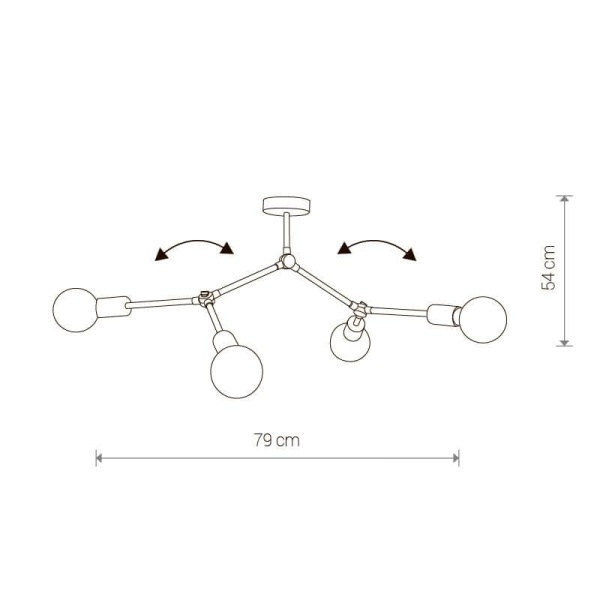 Подвесная люстра Nowodvorski Twig 9140