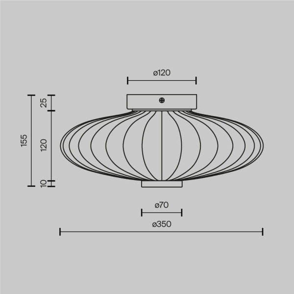 Настенный светодиодный светильник Maytoni Amulet MOD555WL-L8CH4K