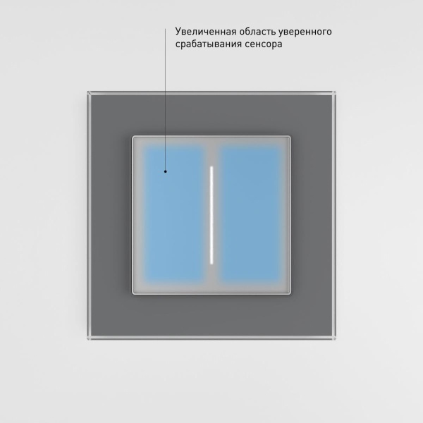 Сенсорный диммер Werkel (Умный дом) с подсветкой серебряный W3443106 a063596