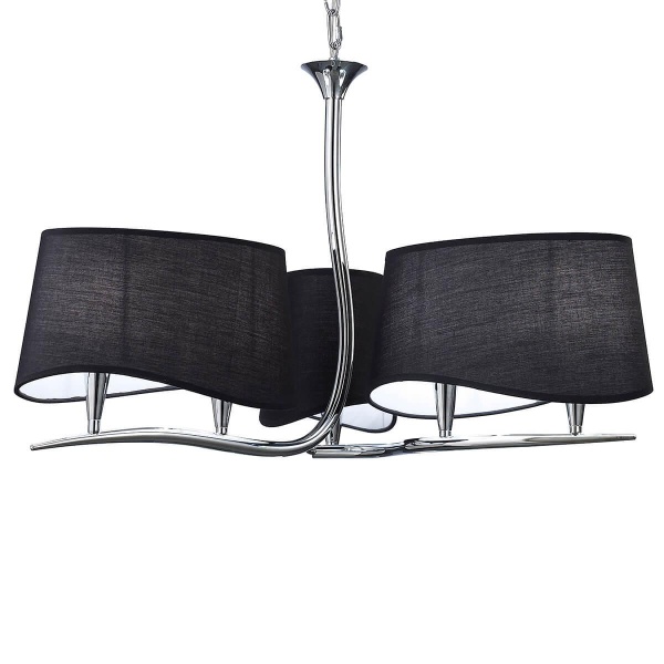 Подвесная люстра Mantra Ninette Satin Nickel 1910