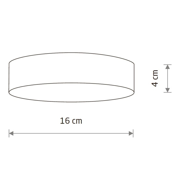 Потолочный cветильник Nowodvorski Lid Round Led White 10403