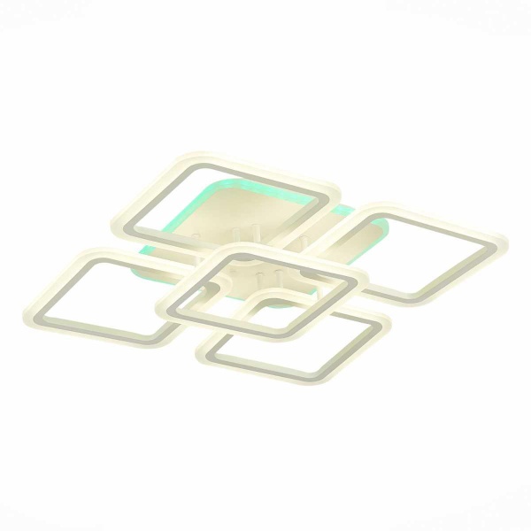 Потолочная светодиодная люстра Evoluce Qutro SLE200452-05RGB