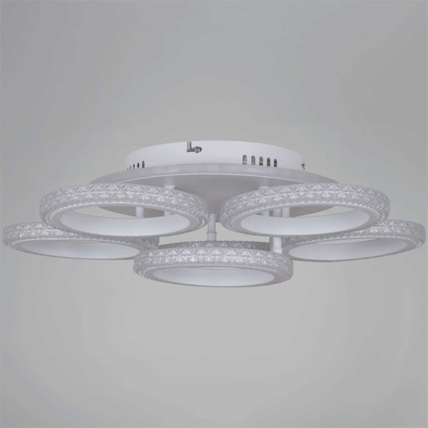 Светильник потолочный Reluce 06333-0.3-4+4A WH (RGB)