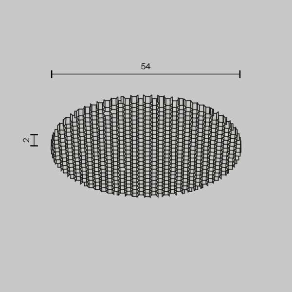 Светофильтр Maytoni Technical Focus Led HoneyComb-D52