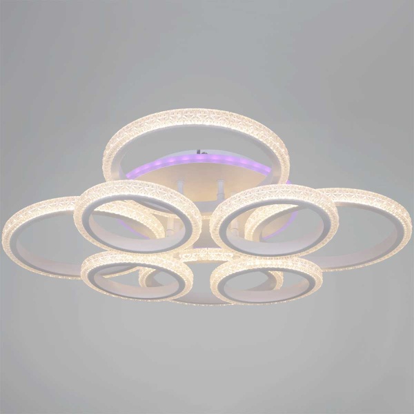 Светильник потолочный Reluce 06333-0.3-3+3A WH (RGB)