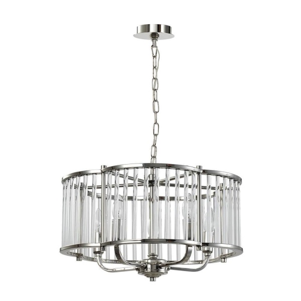 Подвесная люстра Lumien Hall Мартино LH3038/5P-B-NK-CL