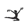 Держатель провода Nowodvorski Ballerina Black 11798