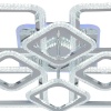 Потолочная люстра Seven Fires Asgejr SF7067/9C-CR-BL