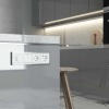 Рамка Werkel Baguette 4 поста белый/серебро W0042850