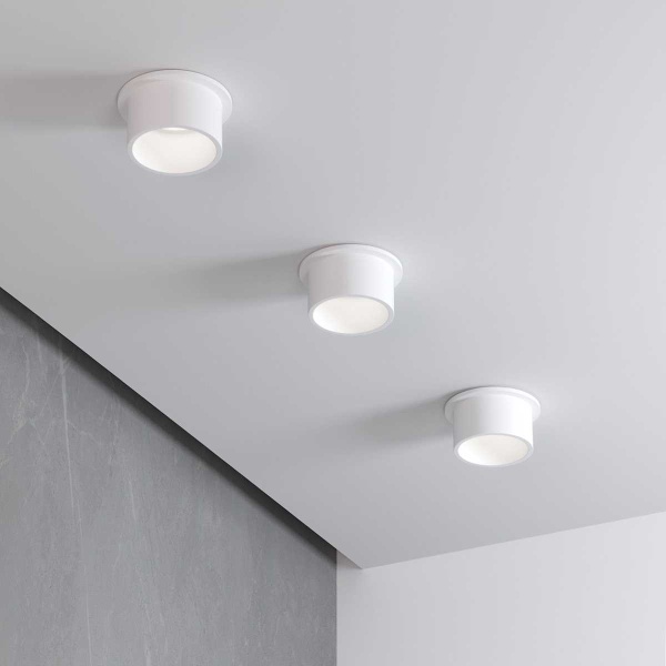 Встраиваемый светильник Elektrostandard Moll 25004/01 GU10 белый a064243