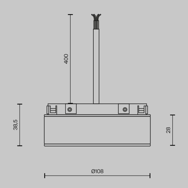 Блок питания Maytoni Technical Basity 48V 100W IP54 2A TRA172DR- 100W-DD-B