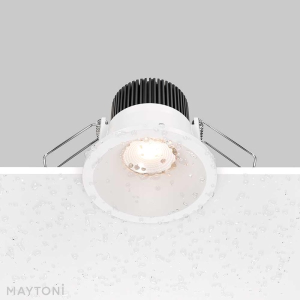 Встраиваемый светодиодный светильник Maytoni Technical Zoom Dim Triac DL034-01-06W3K-D-W