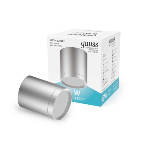 Потолочный светодиодный светильник Gauss Overhead HD019