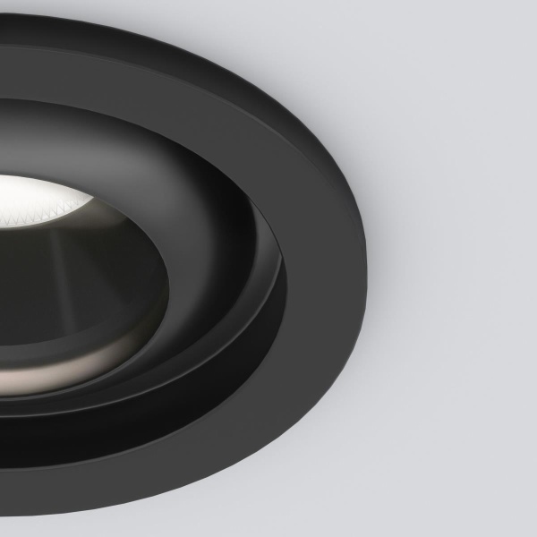 Встраиваемый светодиодный светильник Elektrostandard 25022/Led 5W 4200K BK черный a056767