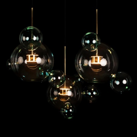 Подвесной светодиодный светильник Loft IT Bolle 2027-S3 Blue