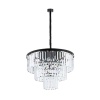 Подвесная люстра Nowodvorski Cristal M Black 7616
