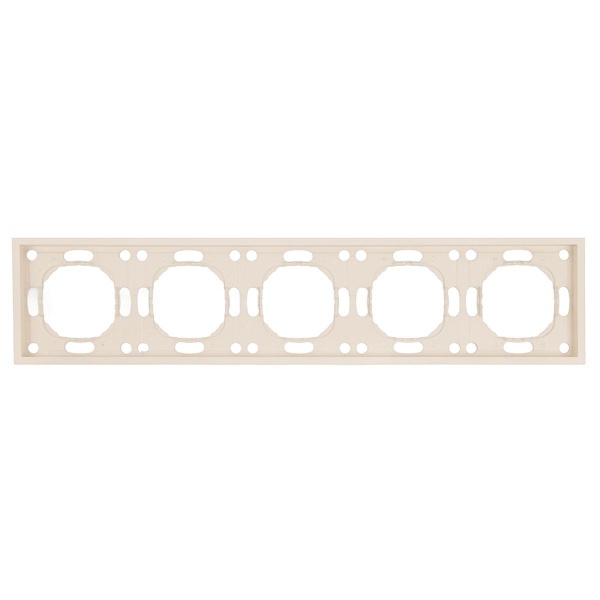 Рамка Stekker, PFR00-5005-08 5-местная Эмили, кашемир, soft touch 49914