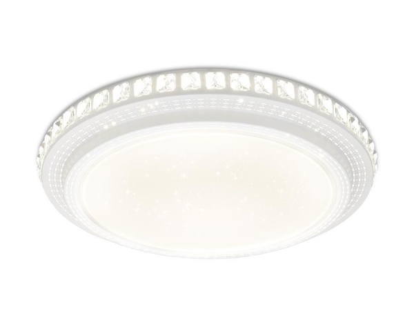 Потолочный светодиодный светильник Ambrella light Orbital Crystal FF91