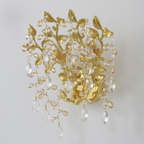 Настенный светильник Crystal Lux Eden AP2 Gold