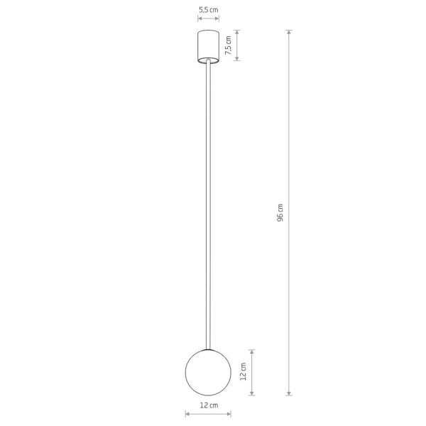Подвесной светильник Nowodvorski Kier M 10307