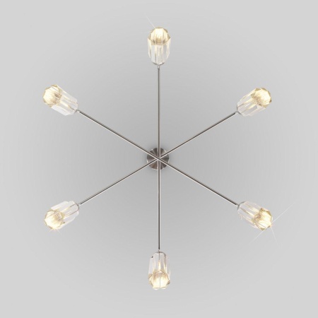 Подвесная люстра Eurosvet Gilian 60163/6 никель