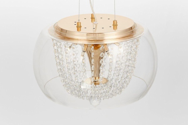 Подвесной светильник Lumina Deco Disposa LDP 7018-400 PR+F.GD