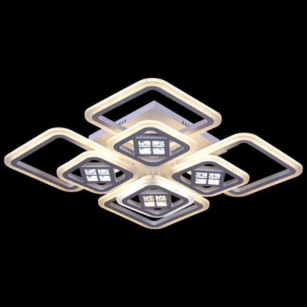 Потолочная светодиодная люстра Reluce 88859-0.3-4+4B