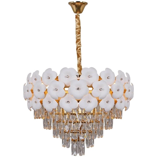 Подвесная люстра Illumico IL8139-9РLY-39 GD WT