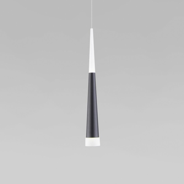 Подвесной светодиодный светильник Elektrostandard DLR038 7+1W 4200K черный матовый a044560
