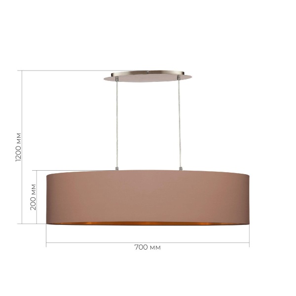 Подвесная люстра Evoluce Brescia SLE300553-03