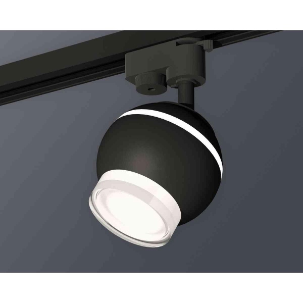 Комплект трекового светильника Ambrella light Track System XT1102070 SBK/FR/CL черный песок/белый матовый/прозрачный (A2521, C1102, N7160)