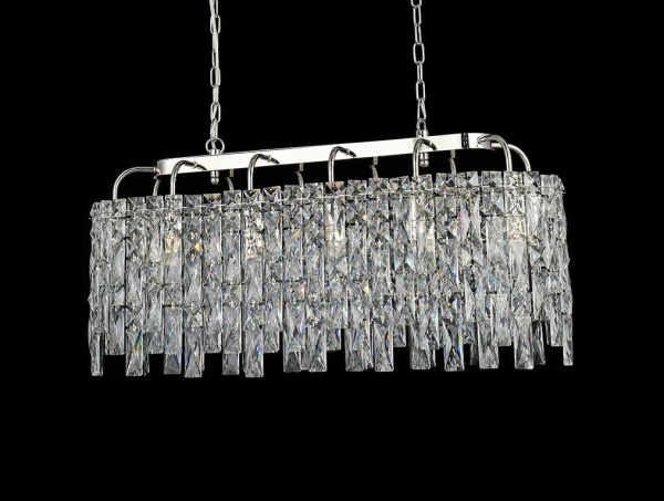 Люстра NEWPORT 1312/C nickel