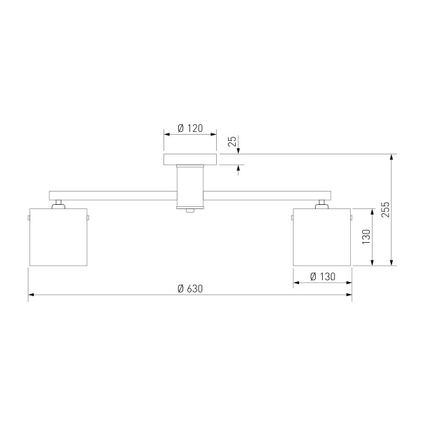 Потолочная люстра Eurosvet Glimmer 501001/5 черный жемчуг a072604