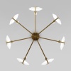 Потолочная люстра Eurosvet Marble 60158/7 латунь