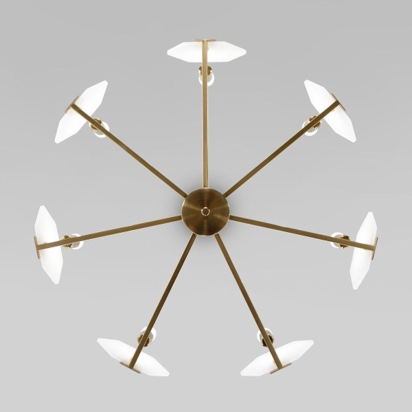 Потолочная люстра Eurosvet Marble 60158/7 латунь