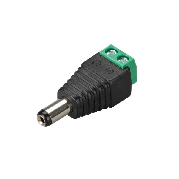 Коннектор Terminal-MONO-2pin-M (Jack 5.5) Arlight 019218(1)