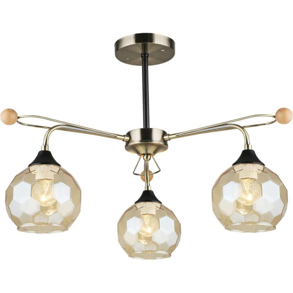 Потолочный светильник Reluce 02018-0.3-03 AB+BK