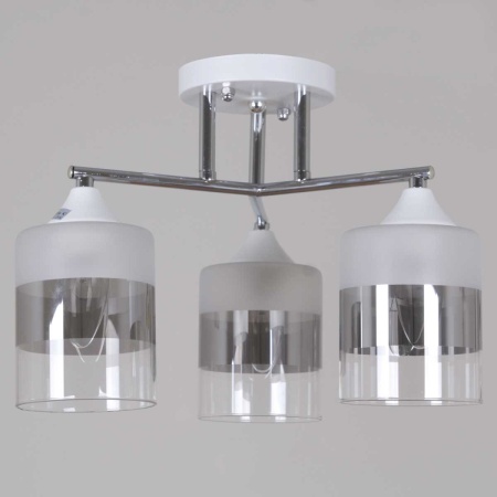 Потолочная люстра Reluce 06916-0.3-03 WH+CR