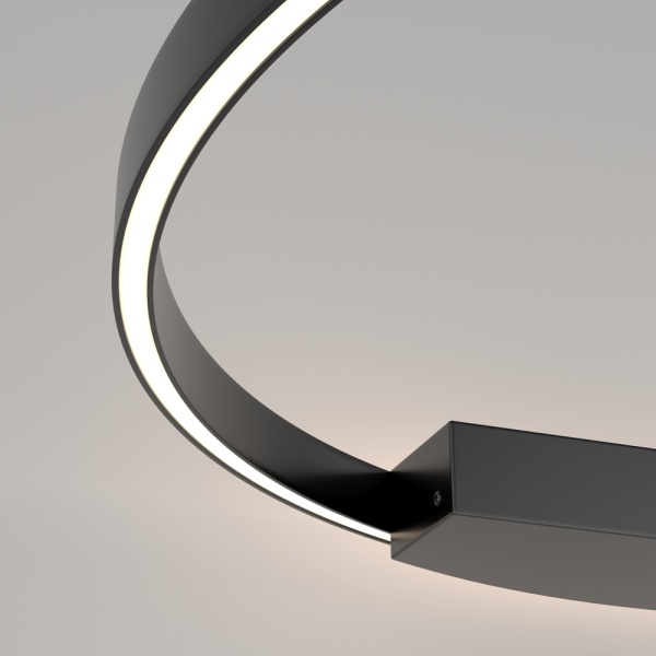 Настенный светодиодный светильник Maytoni Rim MOD058WL-L50BK