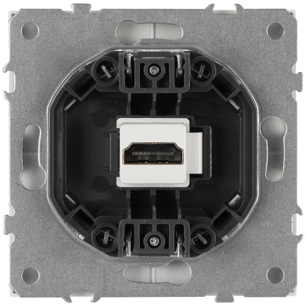 Розетка ЭРА Galaxy 15-3114-01 HDMI IP20 белый Б0070794