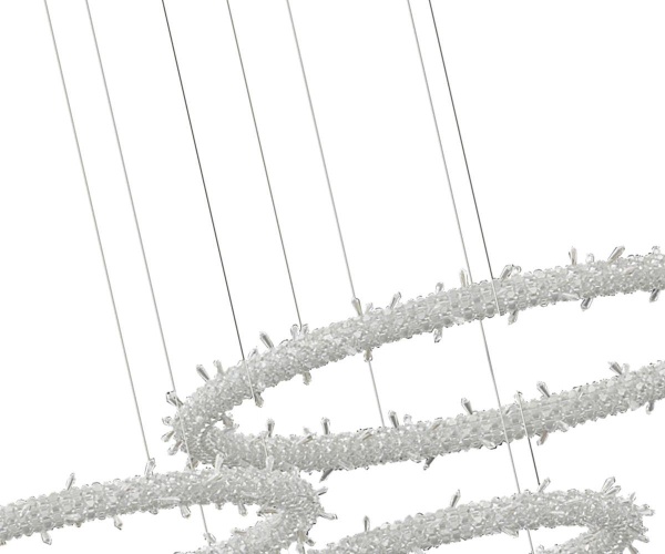 Подвесной светодиодный светильник Kink Light Лиам 07875-80+60+40P,36(3000K)