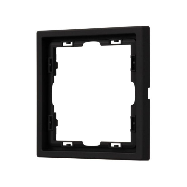 Рамка пластиковая FRM-NOBE-SFPL-1-BK Arlight 054212