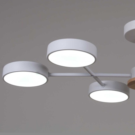 Светильник потолочный Reluce 03335-0.3-06 WH+WOOD