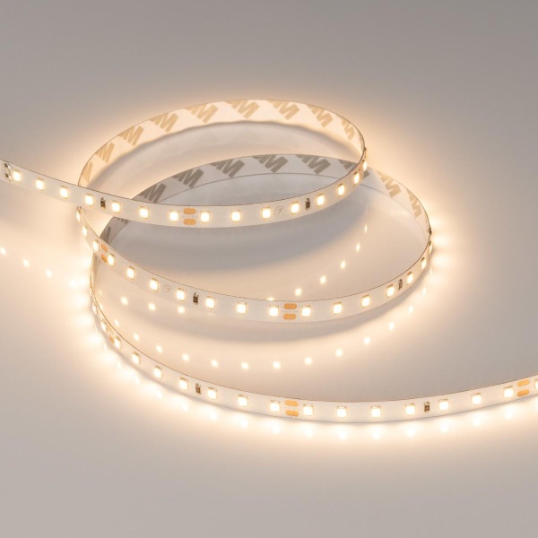 Светодиодная лента Arlight 10W/m 98LED/m 2835SMD теплый белый 5M UL-A98-8mm 24V Warm2700 040008