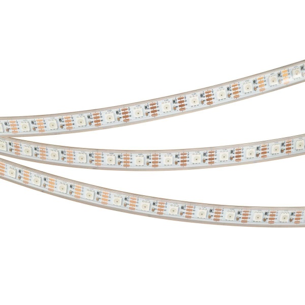 Светодиодная влагозащищенная лента Arlight Бегущий огонь 8W/m 60Led/m 5060SMD разноцветный 5M SPI-P-B60-12mm 12V RGB-PX1-BPT 041615(1)