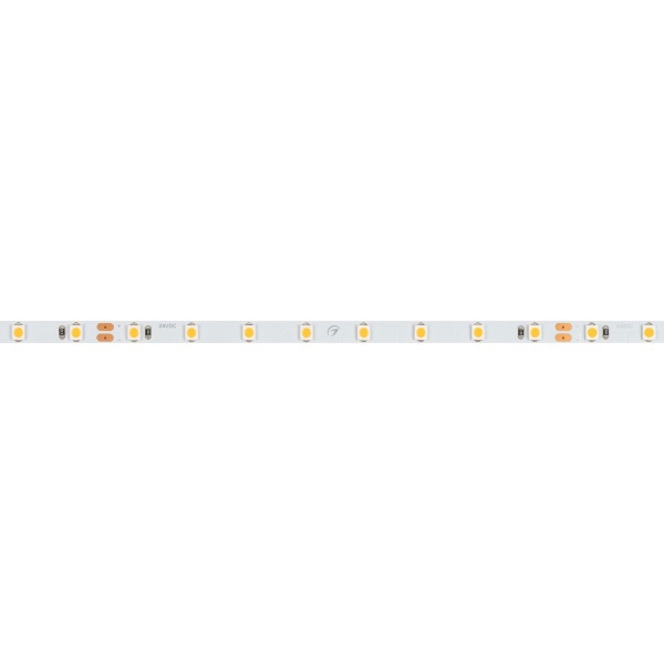 Светодиодная лента Arlight 5W/m 80LED/m 2835SMD теплый белый 5M RT-A80-5mm 24V Warm2700 037793
